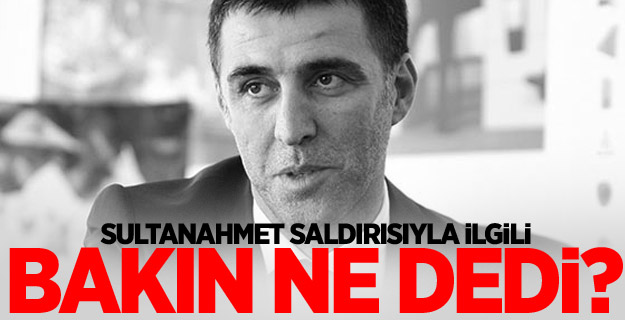 Hakan Şükür'den Sultanahmet tweeti