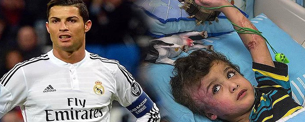 Ronaldo, Yetim Filistinli Devabişe ile Buluşacak
