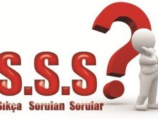 Sıkça Sorulan Sorular Yayınlandı