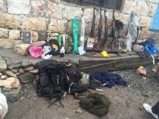 Köyde PKK Cephanesi