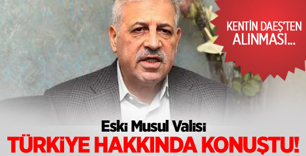 Türkiye'ye Musul teşekkürü