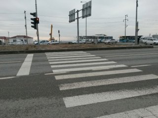 Burası Türkiye! Yaya Geçidinden Geçemiyor