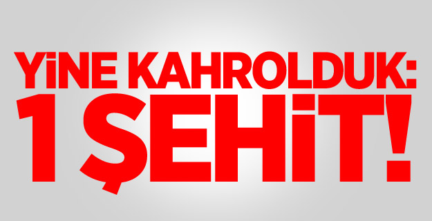 Diyarbakır'dan acı haber: 1 şehit