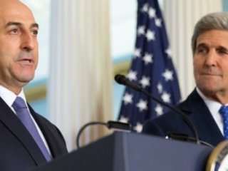Çavuşoğlu ile Kerry Suriye'yi konuştu