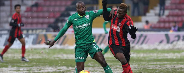 Bursaspor'da Dany kadro dışı bırakıldı