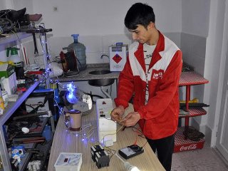 Genç Kasaptan Elektrik Üreten Motor