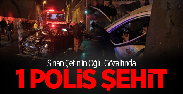 Feci kaza! Bir Polis Şehit, Bir Polis Yaralı