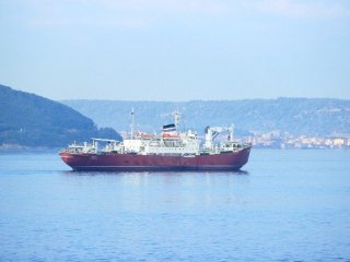 O Gemi Çanakkale Boğazı’ndan Geçti