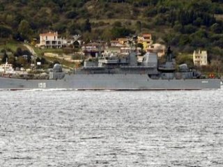 2 Rus Savaş Gemisi Boğazdan Geçti