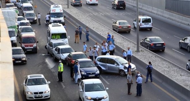 Ankara Trafik Kazaları Sayısı Arttı