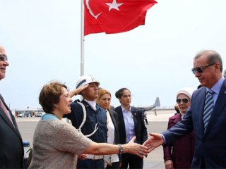 Cumhurbaşkanı Erdoğan Peru’da