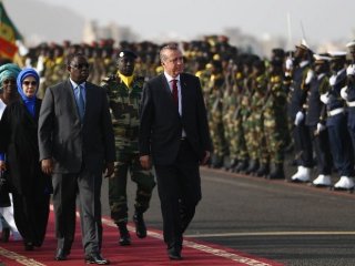 Erdoğan Senegal’de Resmi Törenle Karşılandı