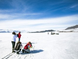 Çıldır Gölü İlgi Odağı Oldu