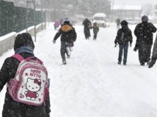 5 ilde okullara kar tatili!