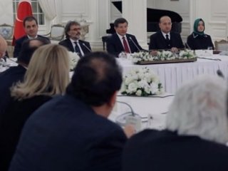 Davutoğlu, Yahudi temsilcilerini kabul etti