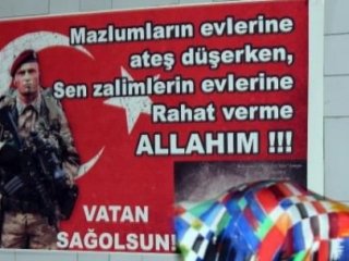 Esnaftan Teröre Beddualı Afiş