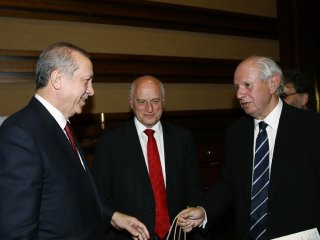 Cumhurbaşkanı Erdoğan Siyonist Lobi Kuruluşlarını Ağırladı