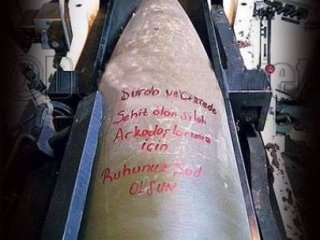 Mermilerin Üzerine Bakın Ne Yazdılar