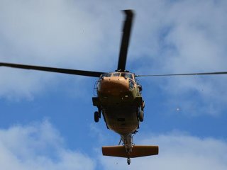 Askeri Helikopter Düştü