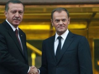 Erdoğan, Donald Tusk ile görüştü