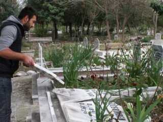 Hatay'da şehitlere büyük saygısızlık!