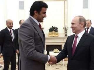 Putin Katar Emiri Sani İle Görüştü
