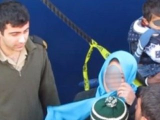 PKK'dan Kaçan Aile Mülteci Teknesine Bindi