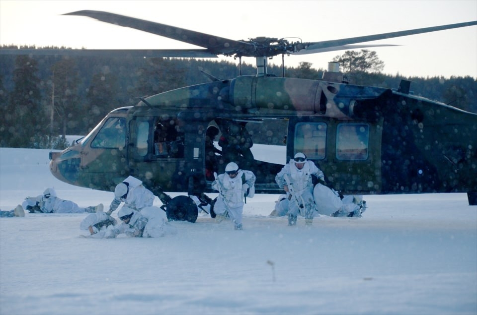 Komandolar Her Koşulda Göreve Hazır!