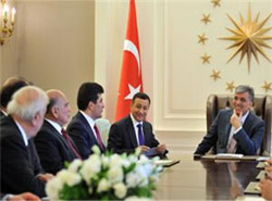 Gül, Barzani'yi kabul etti