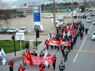 Kıdem tazminatı için yollara döküldüler