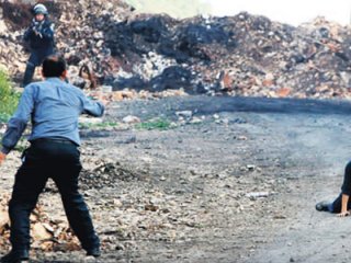 Filistinli babanın en zor anları!