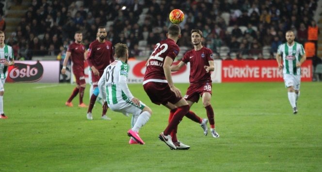 Konyaspor Trabzon'u Ezdi!