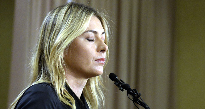 Sharapova'dan şok doping itirafı