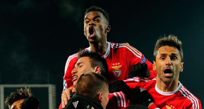 Benfica, çeyrek finalde