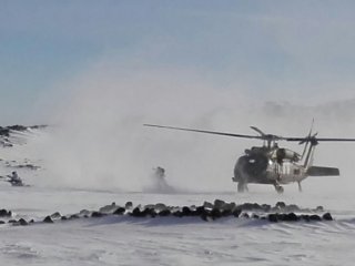 Tendürek Dağı'nda film gibi operasyon