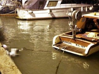 Bir aylık erkek cesedi bulundu