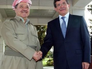 Davutoğlu, Barzani ile görüştü
