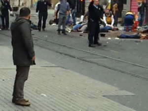 İstiklal Caddesi'nde patlama