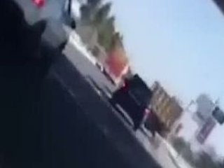 Kamyon sürücüsü dayak yemekten böyle kurtuldu