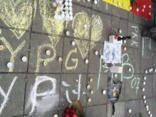 PKK'lılar Brüksel'de terörü kınadı!