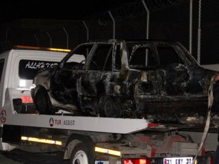 Askeri lojman önünde hareketli dakikalar!