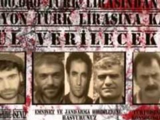 Kırmızı listedeki teröristi bulana 4 milyon lira