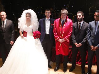 Arda Turan nikah şahidi oldu