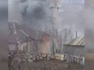 PKK'lı keskin nişancıların bulunduğu bina böyle vuruldu