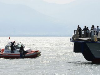 Suriyeli kadın vapurdan denize düştü