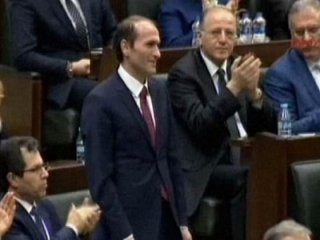 Ak Parti grup toplantısında sürpriz isim!