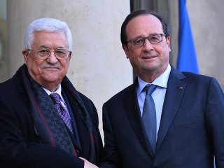 Hollande, Mahmut Abbas ile görüştü