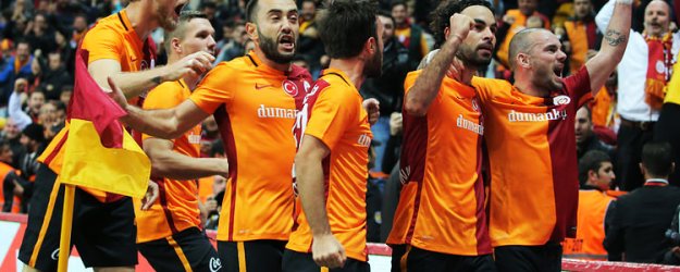 Ziraat Türkiye Kupası'nda ilk finalist Galatasaray oldu