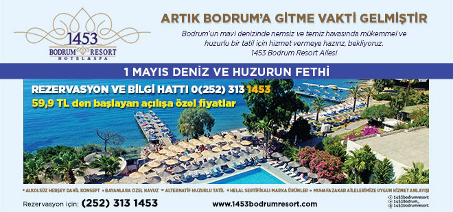 Artık Bodrum'a gitme vaktigelmiştir