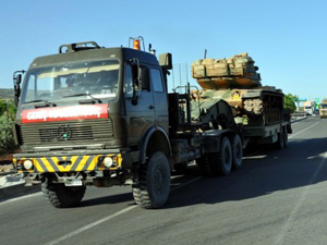 Tanklar yola çıktı!